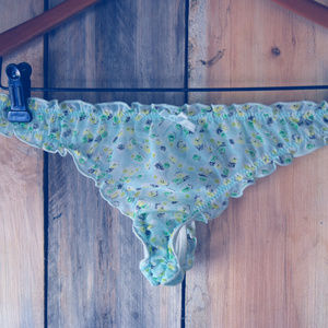 Forever 21 Blue Floral Undies